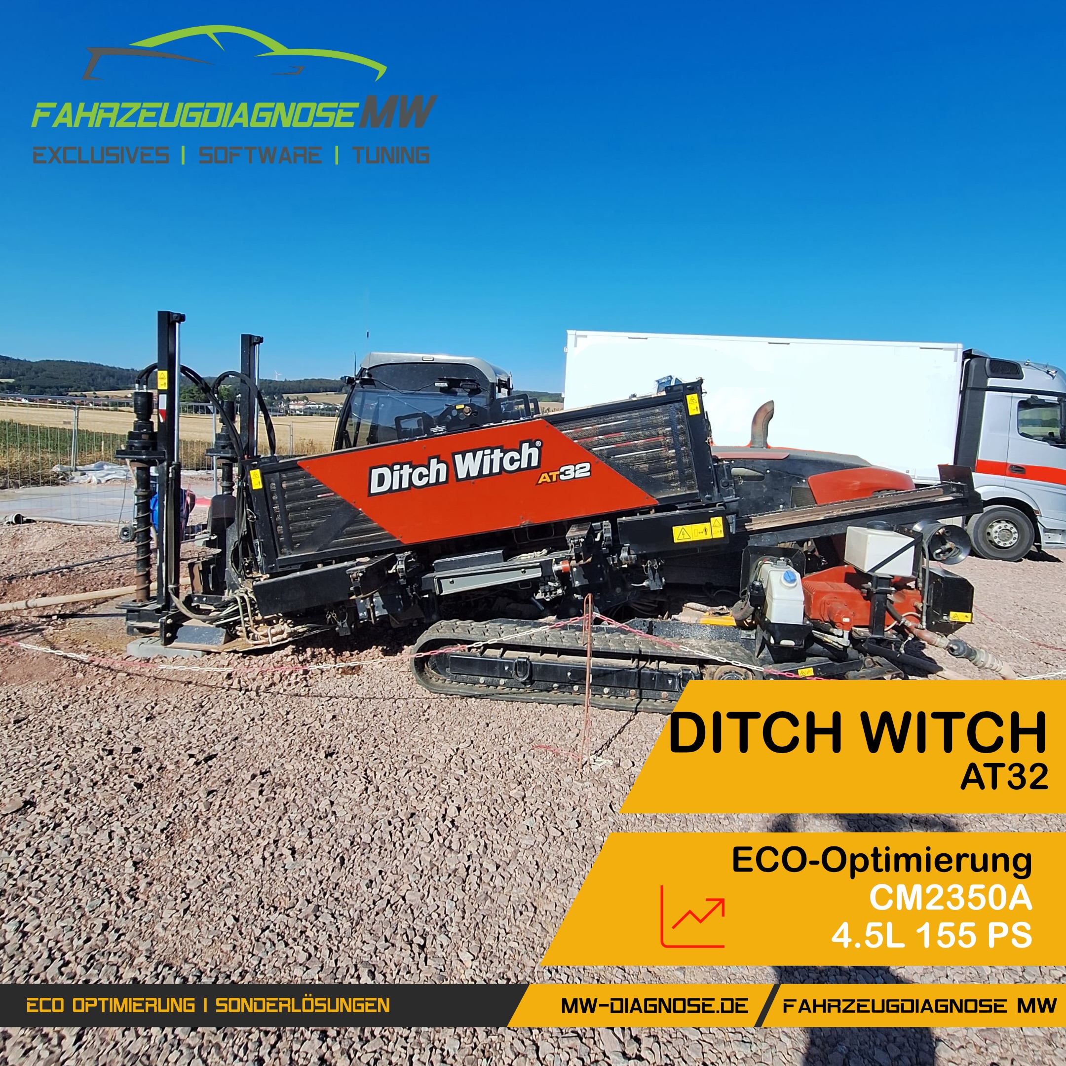 DITCH WITCH AT32 | Motor Cummins 4.5L 155PS
